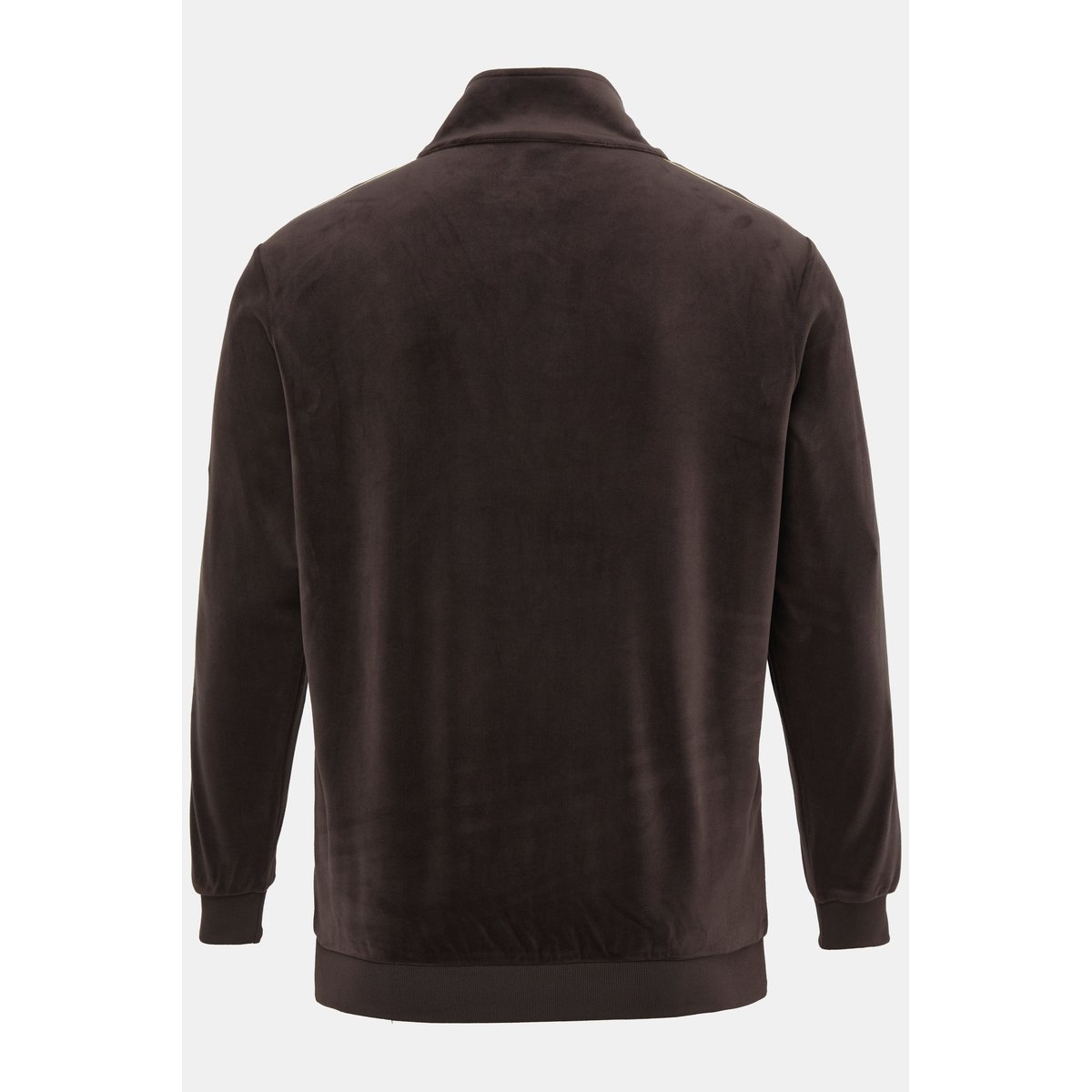 Veste en velours molletonné marron châtaigne, STHUGE