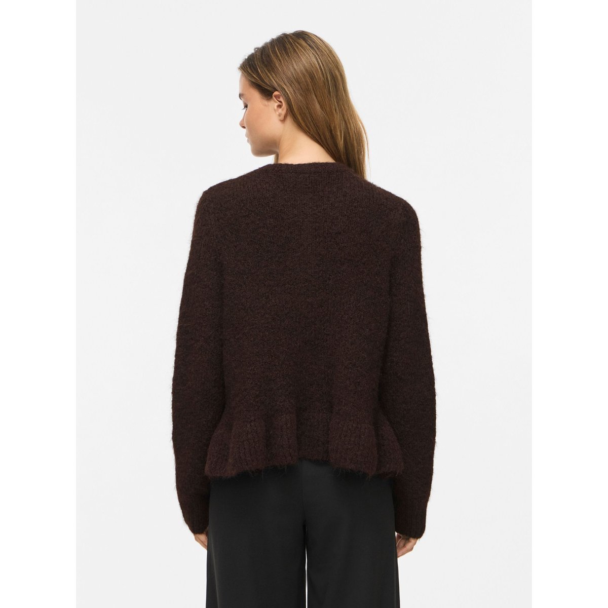 Cardigan En Maille marron - coffee bean1, VILA