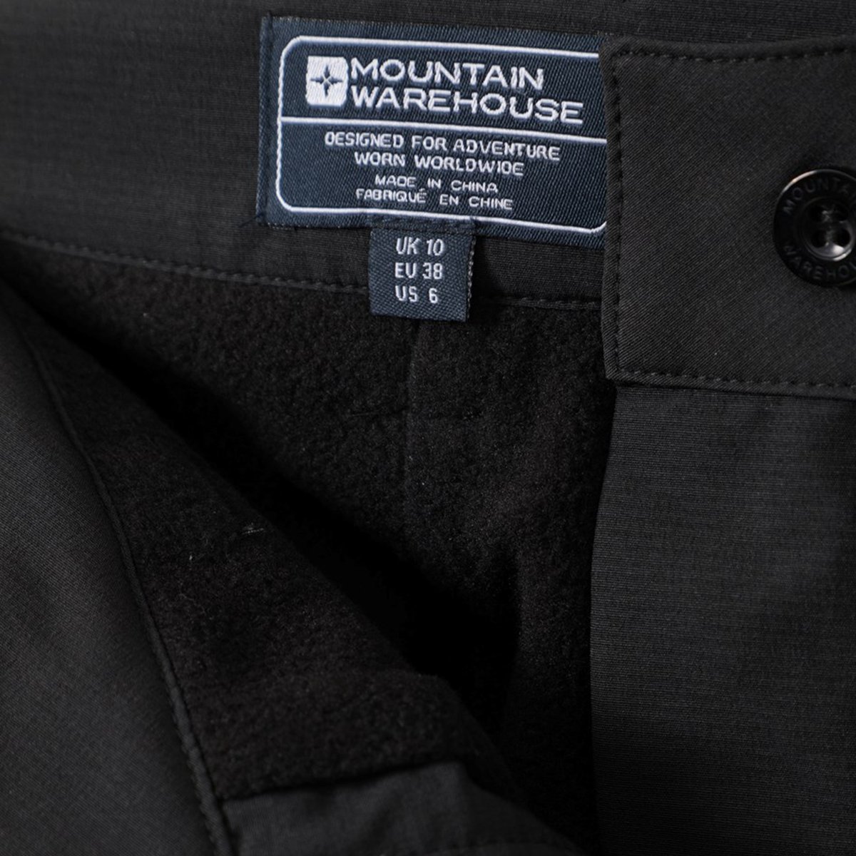 Pantalon de randonnée ARCTIC noir, MOUNTAIN WAREHOUSE