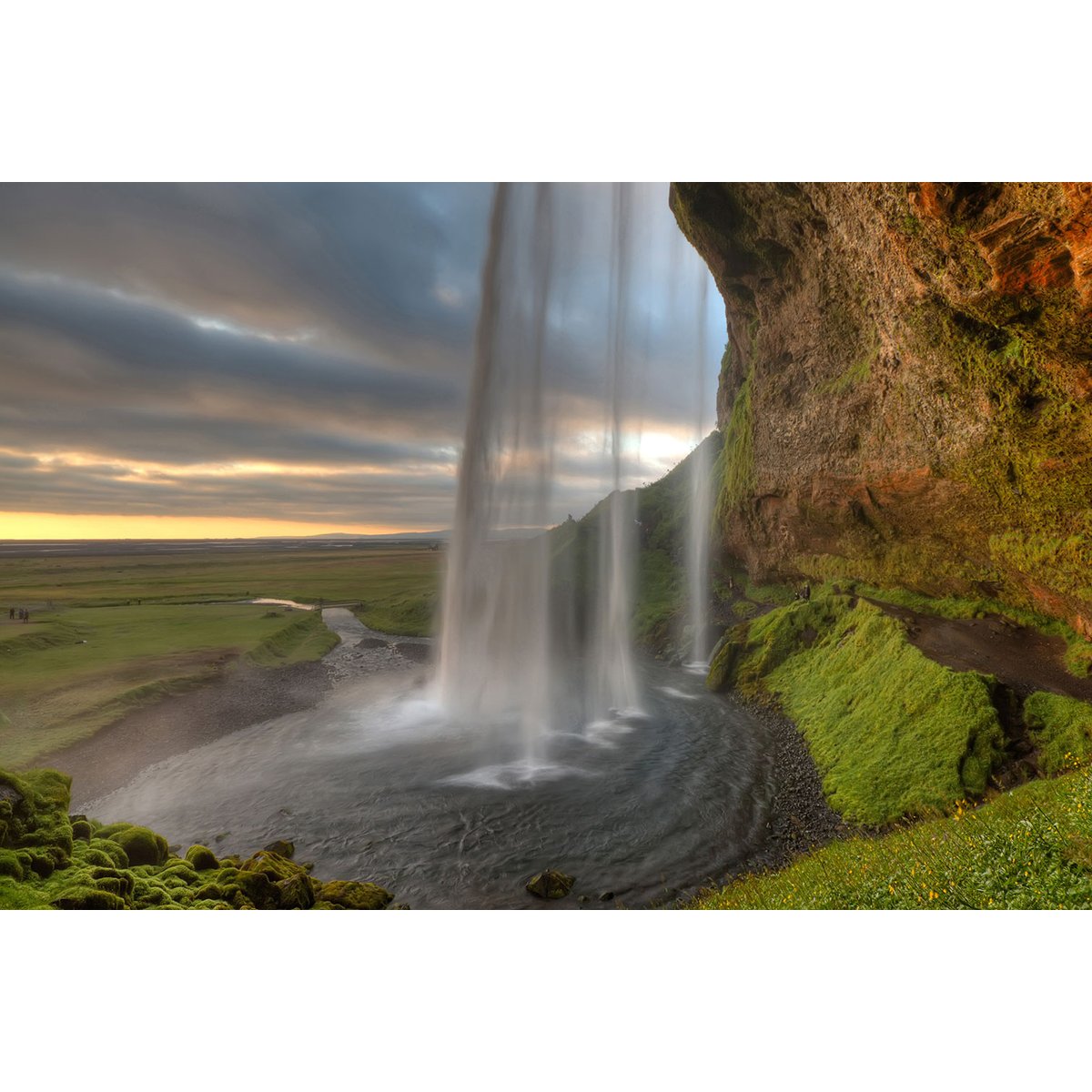 Tableau de Seljlandsfoss tableau alu dibond, HEXOA