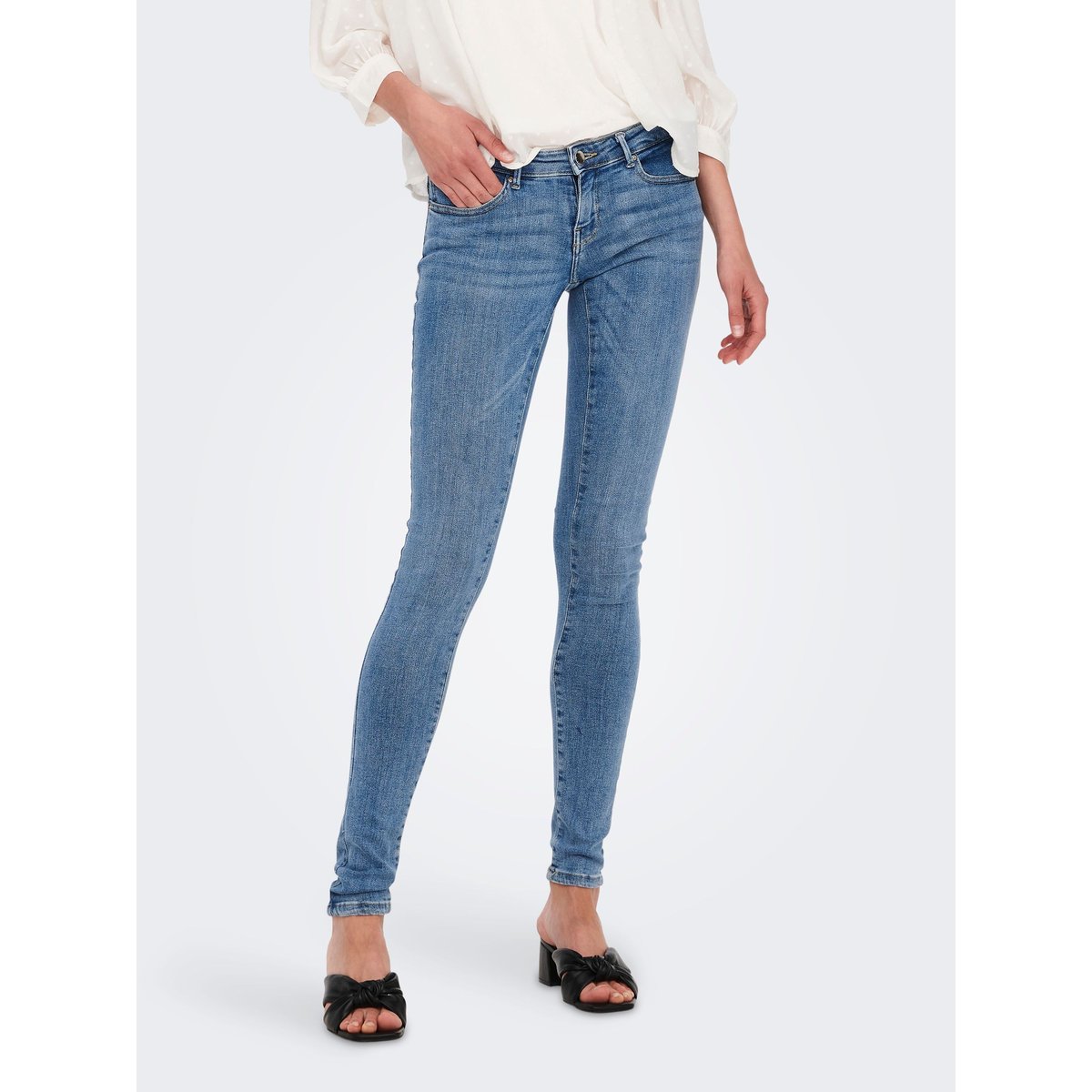 Jean Skinny light blue denim, ONLY
