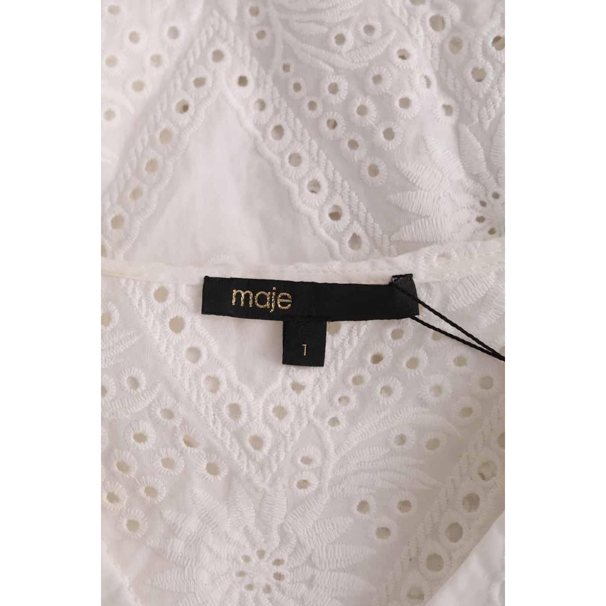 Blouse - Très Bon État blanc, MAJE