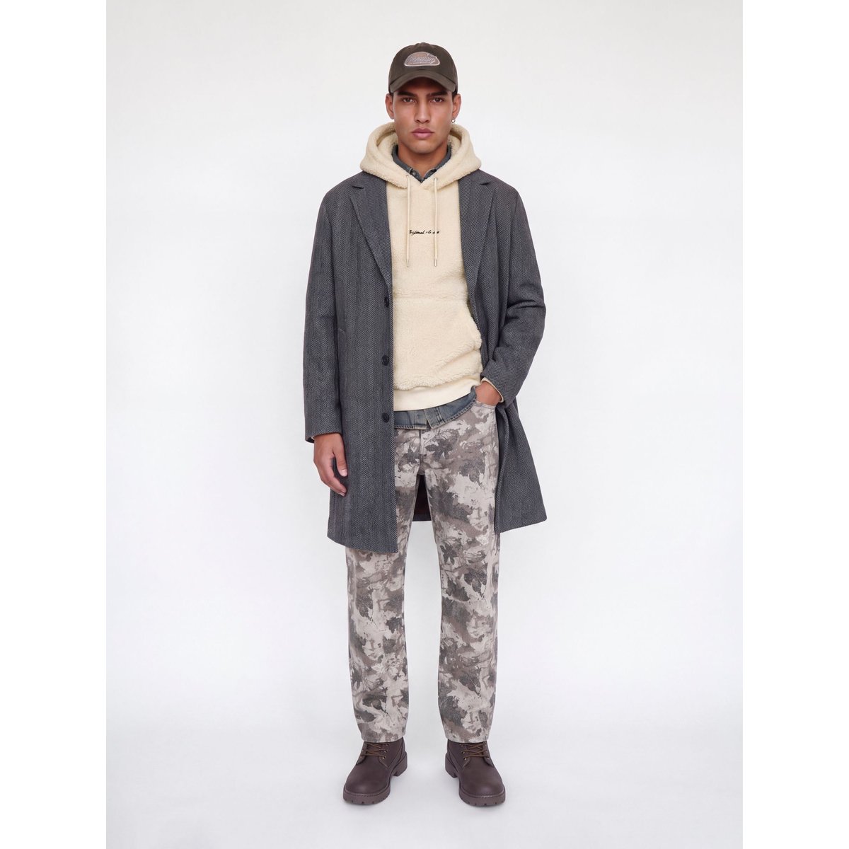 Sweat À Capuche oatmeal, JACK & JONES