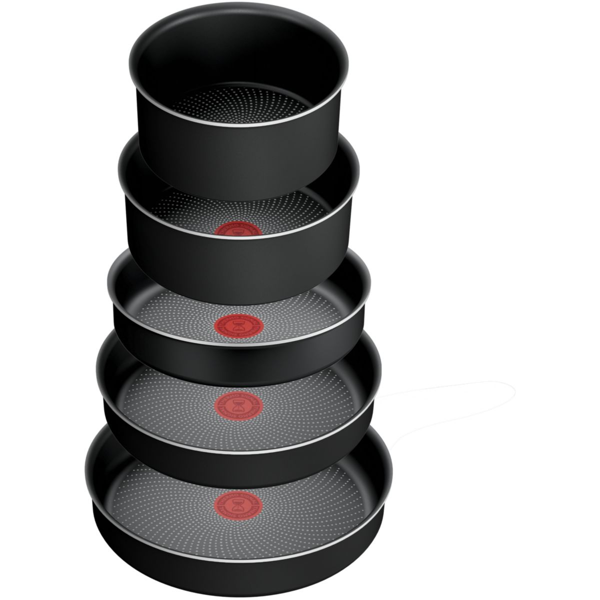 Batterie de cuisine Ingenio Generous Cook 8pcs couleur unique, TEFAL