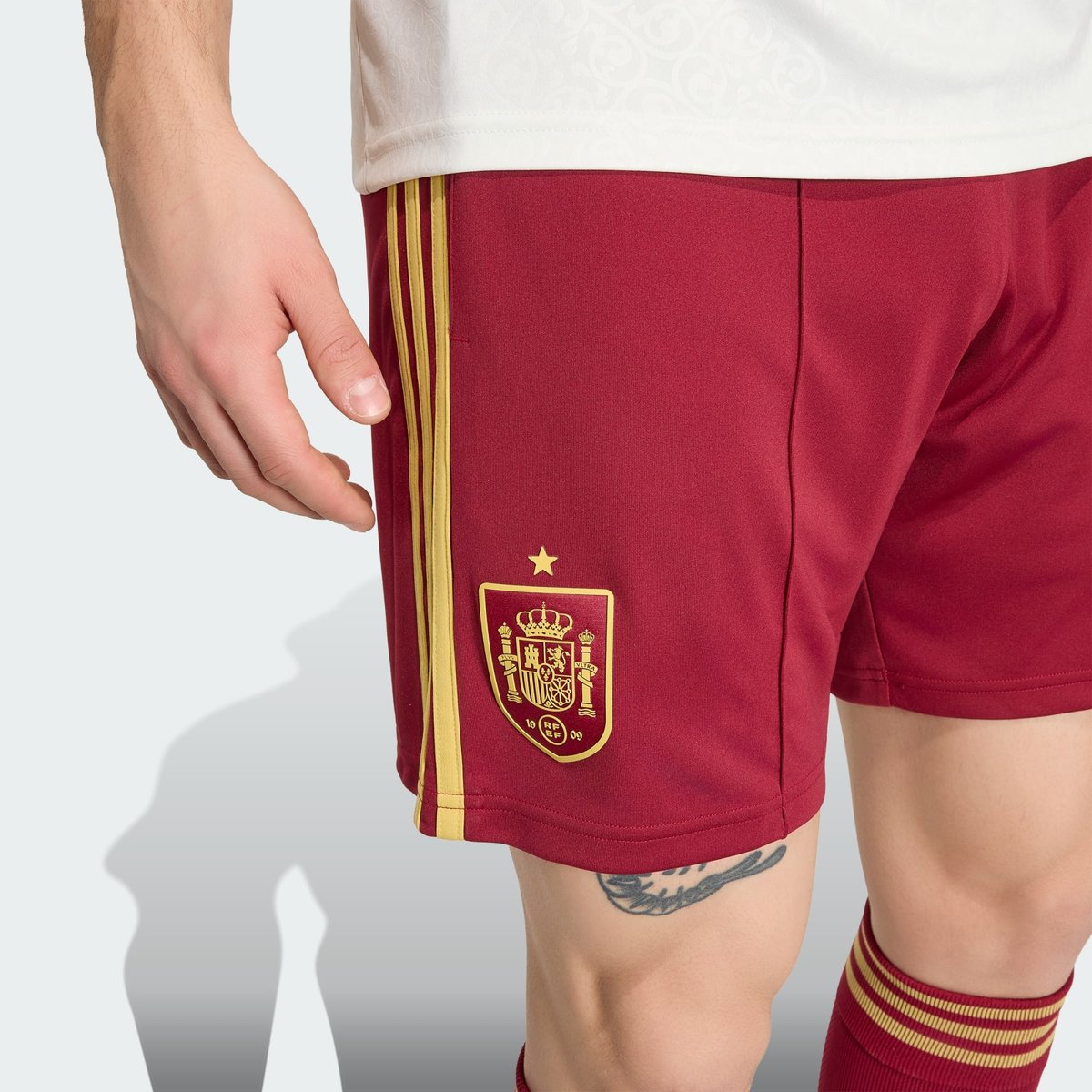 Short Extérieur Espagne 26 Short Extérieur Espagne 26 team coll burgundy 2, adidas Performance