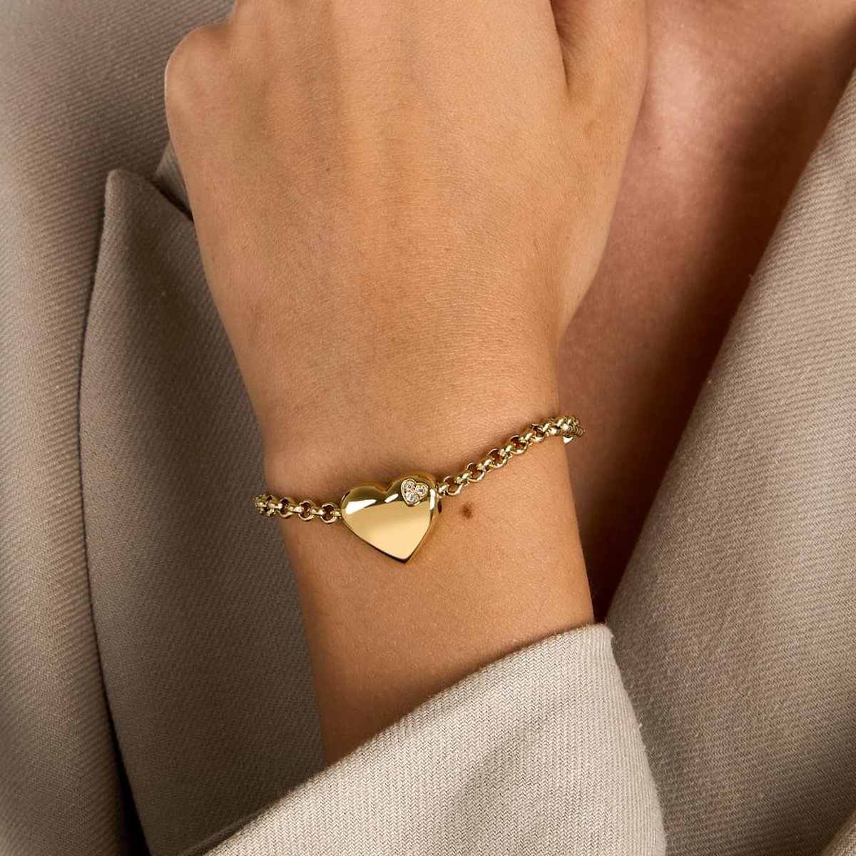 Bracelet DROPS or jaune, MORELLATO