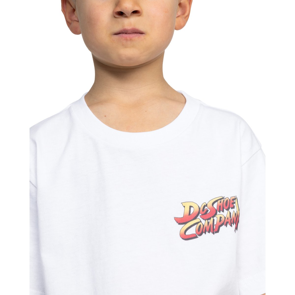 T-shirt à manches courtes TWO BIT. blanc white, DC SHOES