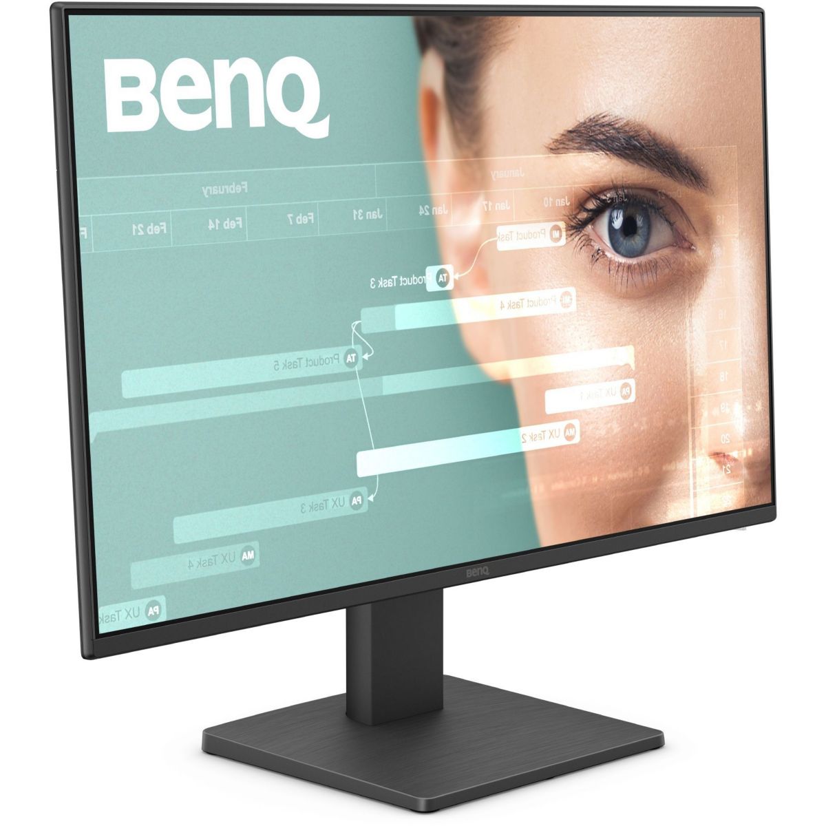Ecran PC GW2491 24" IPS Full HD 100 Hz couleur unique, BENQ