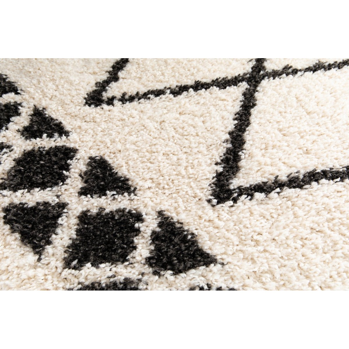 Tapis shaggy doux à poils longs Oeko-Tex BELDI beige sable, AFK LIVING