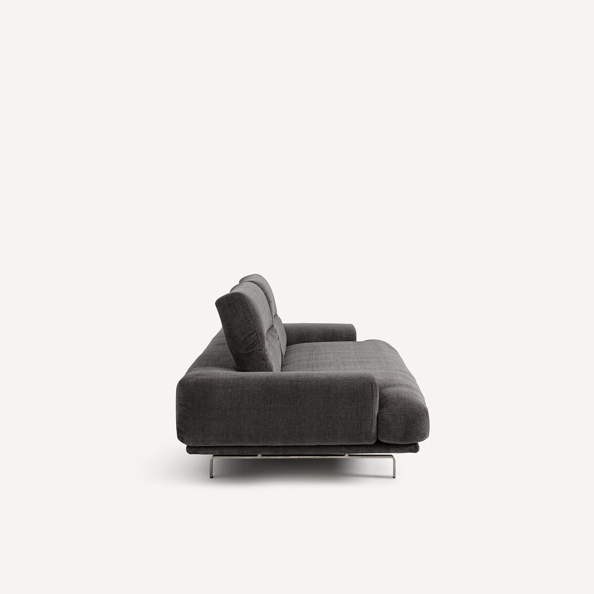 Sofa Orizonte, Natté-polyester anthrazit, AM.PM