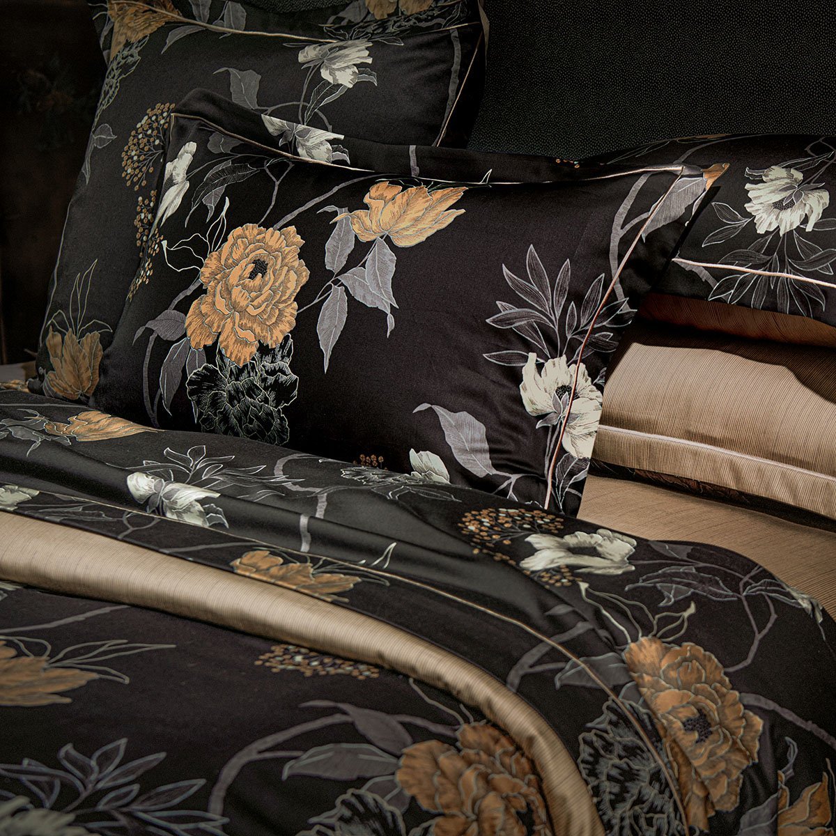 Drap Housse AMBRE NUIT ambre nuit, ANNE DE SOLENE