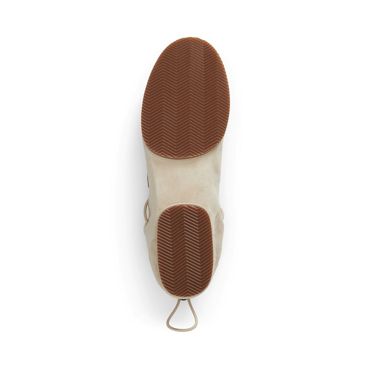 Ballerines en cuir suède Lace-Up camel, POLO RALPH LAUREN