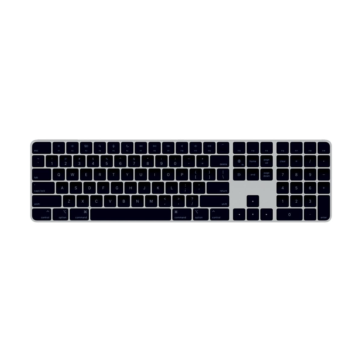 Clavier sans fil Magic Keyboard avec Touch ID Noir couleur unique, APPLE