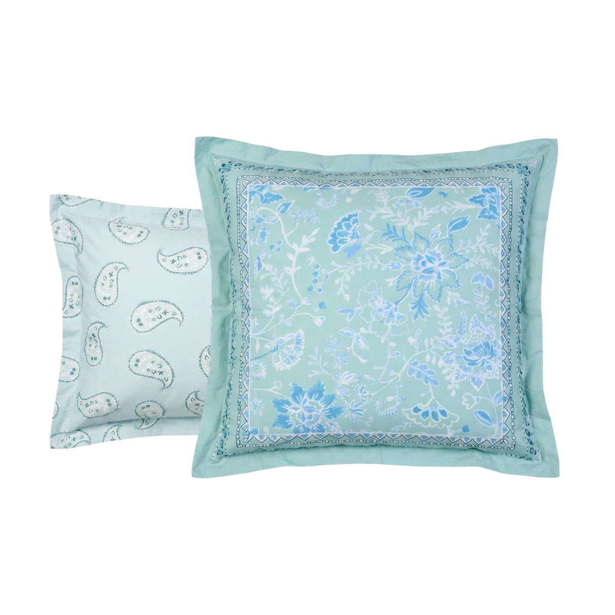 Taie D'oreiller Percale De Coton - BASTIDE motifs, TRADITION DES VOSGES