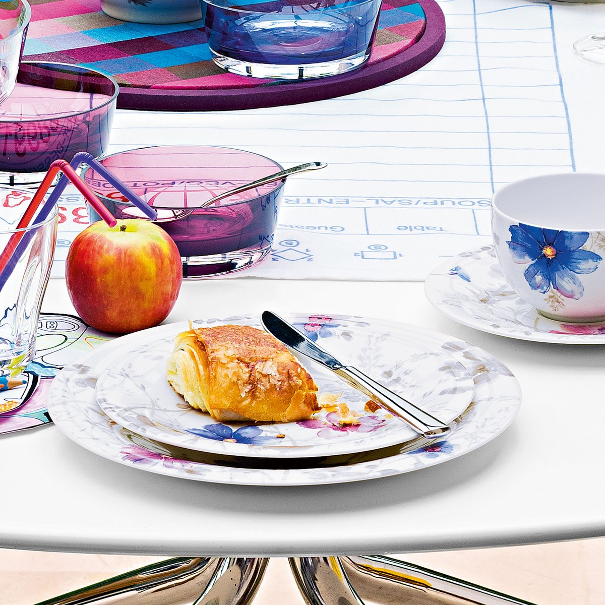 Assiette Gourmet Ronde MARIEFLEUR couleur unique, VILLEROY & BOCH