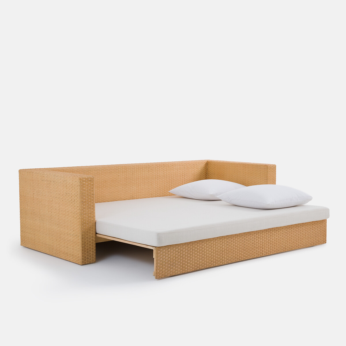 Canapé convertible 3 places, APRILA naturel, LA REDOUTE INTERIEURS