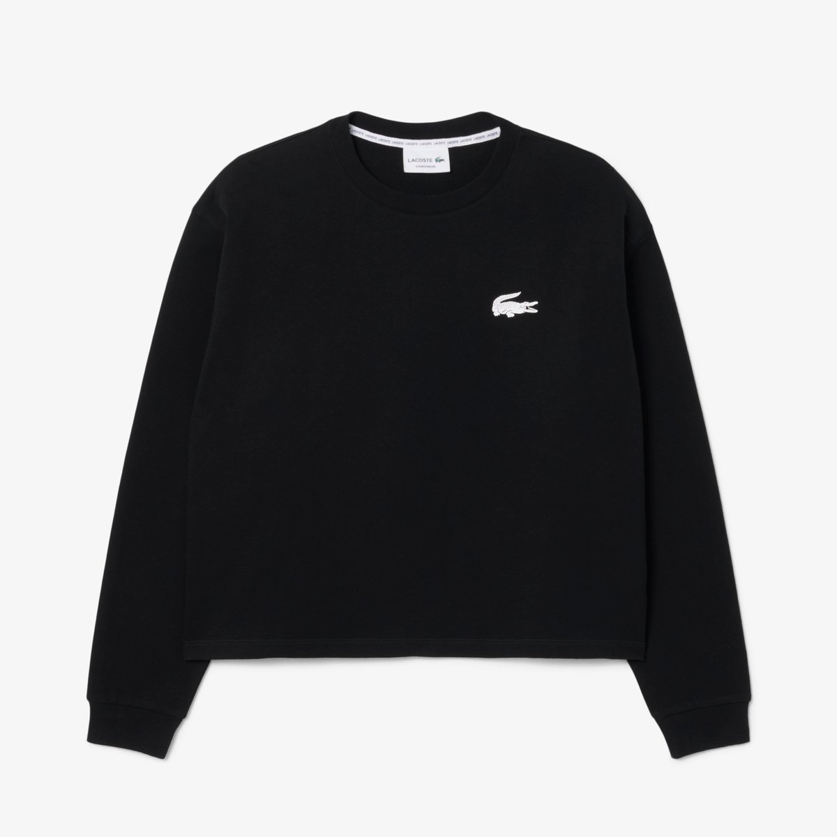 Sweatshirt d'intérieur molleton noir-258, LACOSTE