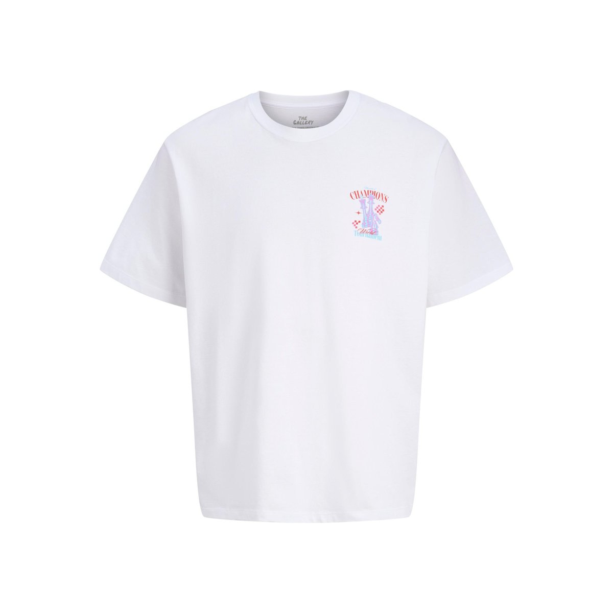T-Shirt bright white, JACK & JONES