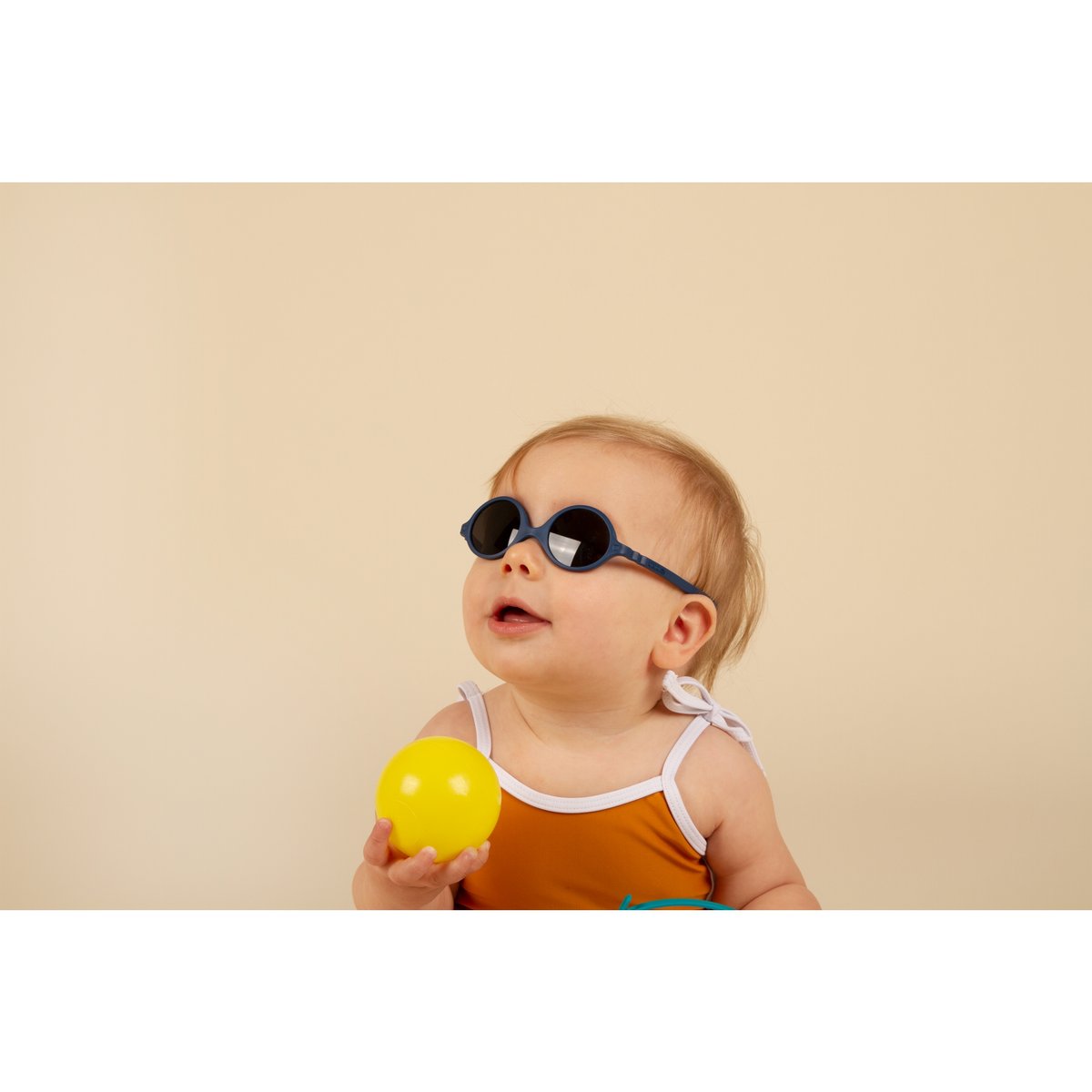 Lunettes de soleil enfant Diabola noir, KI ET LA
