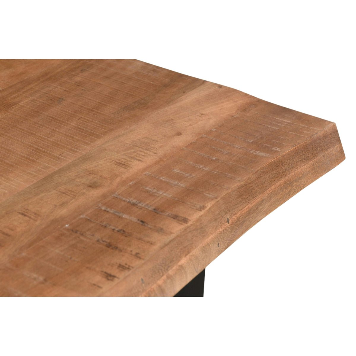 Table à manger en bois à bords naturels 240 cm FULTON bois naturel, PIER IMPORT