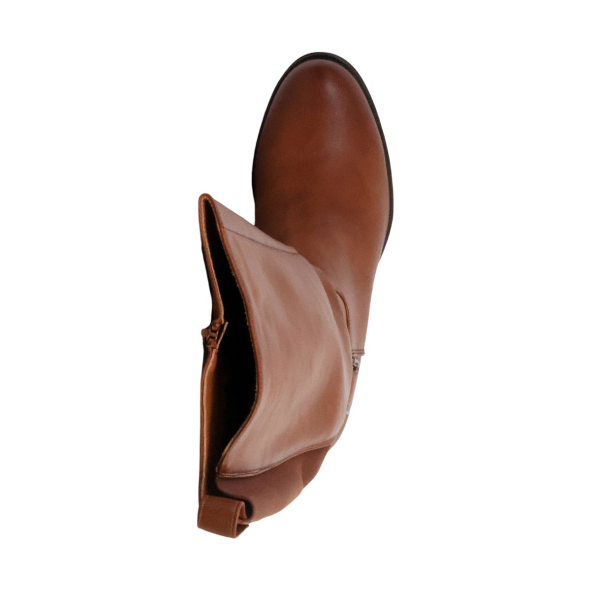Bottes à Zip camel, ENZA NUCCI