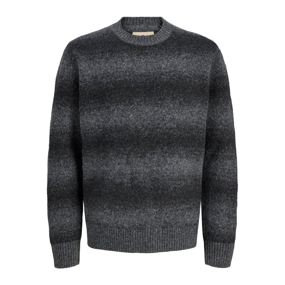 Pull En Maille dark grey melange, JACK & JONES