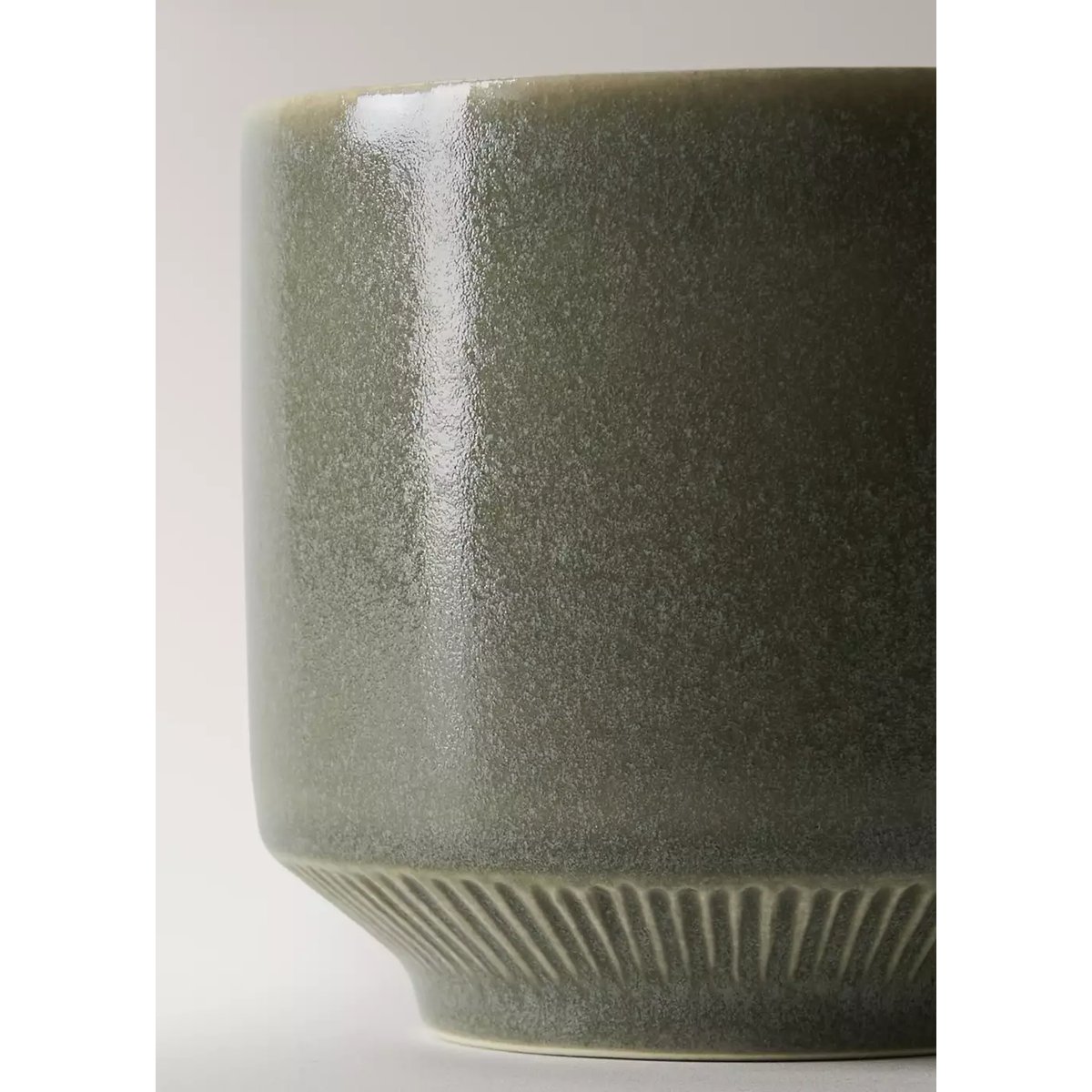 Bougie en récipient en grès marron, MANGO HOME