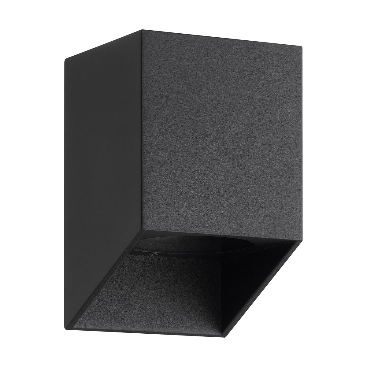Applique murale extérieure carré en aluminium, NICO 12 noir mat, NORDLUX