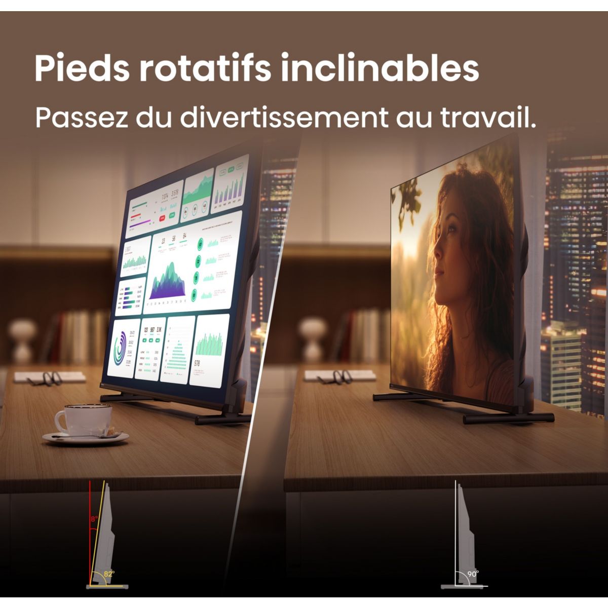 TV QLED 32A5S (2026) 32" (80 cm) - Smart TV couleur unique, HISENSE