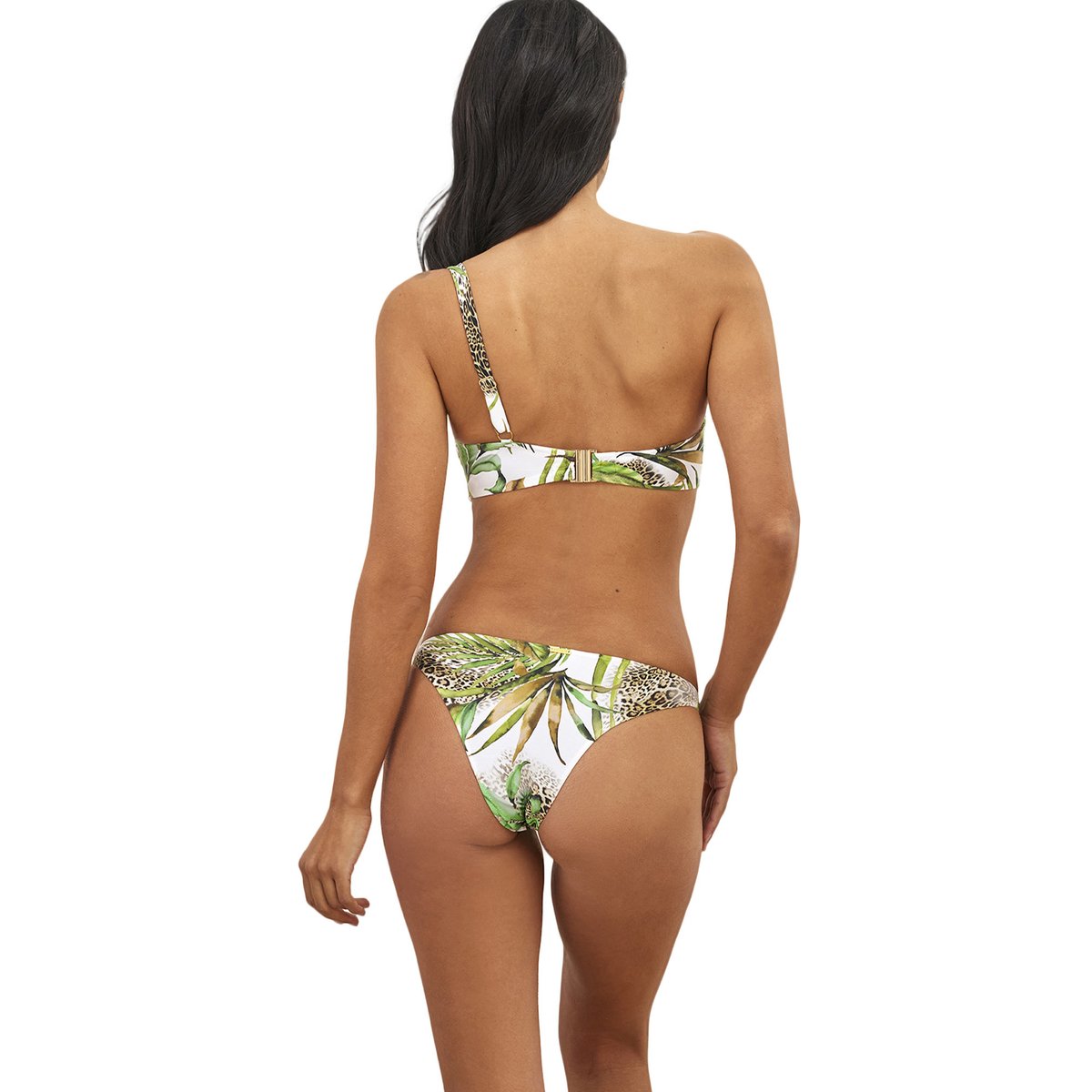 Bas maillot brésilien de bain taille basse Paradise blanc, SELMARK MARE