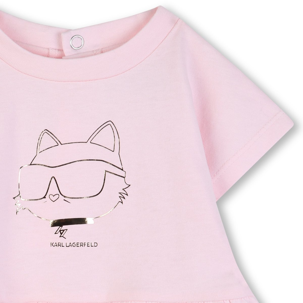 Ensemble robe et legging rose ecru, KARL LAGERFELD KIDS