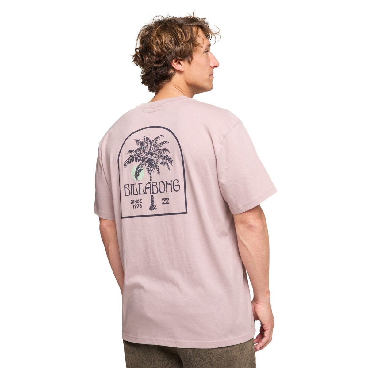T shirt manches courtes PORTAL PREMIUM violet dusty purple, BILLABONG
