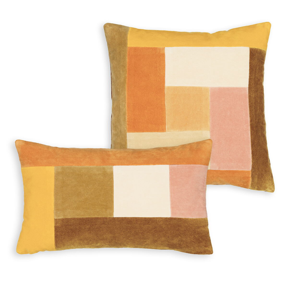 Federa per cuscino 45 x 45 cm cotone, Tadeo multicolore, LA REDOUTE INTERIEURS