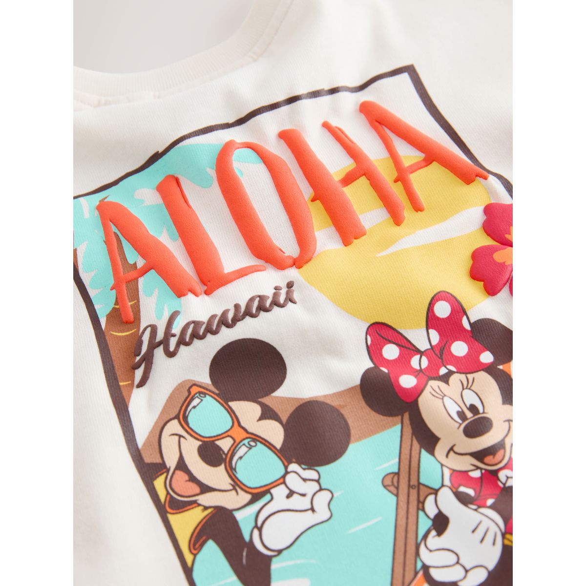 Ensemble short cycliste minnie mouse blanc, NEXT