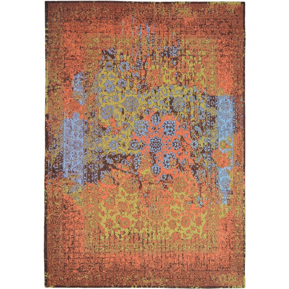Tapis en coton fait main, SOLITAIRE multicolore, ARTE ESPINA
