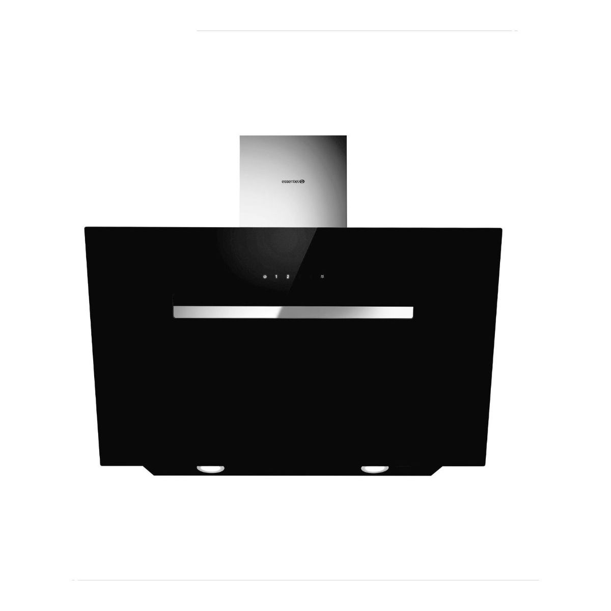 Hotte décorative murale inclinée EHDD 914ni couleur unique, ESSENTIEL B