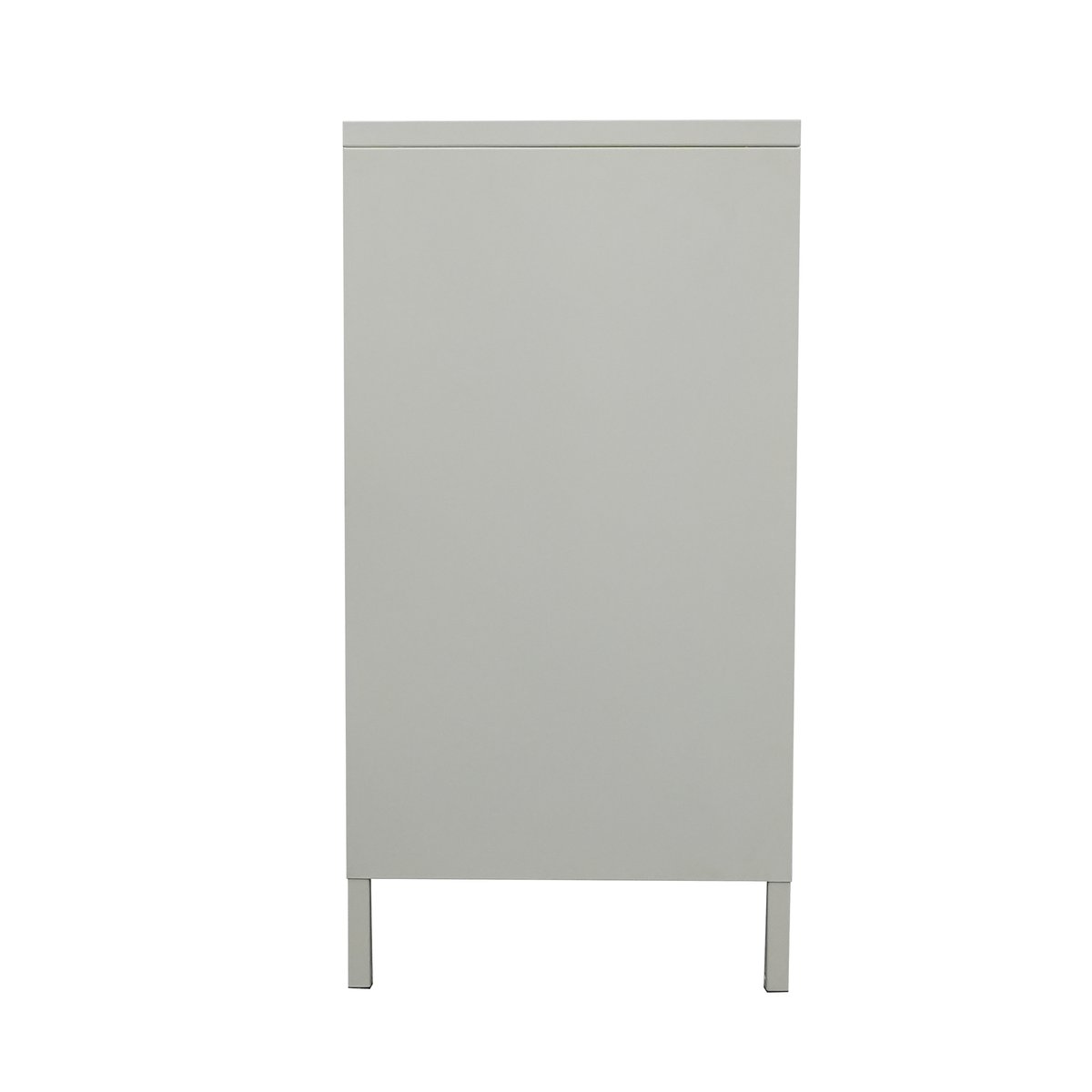 Commode 3 tiroirs, métal, JOEN beige, NORDLYS