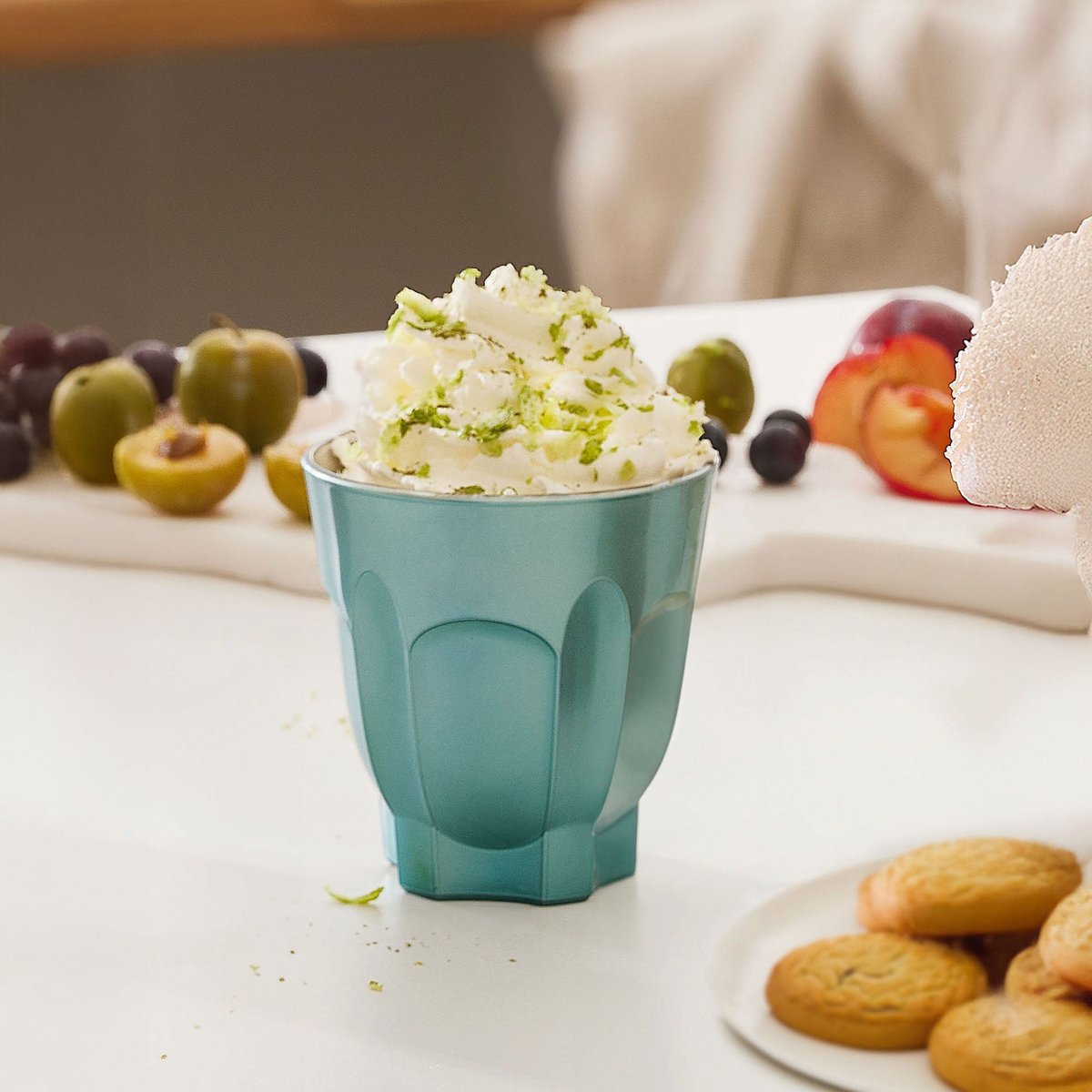 6 tasses en verre 24 cl menthes -FLASHY vert, LUMINARC