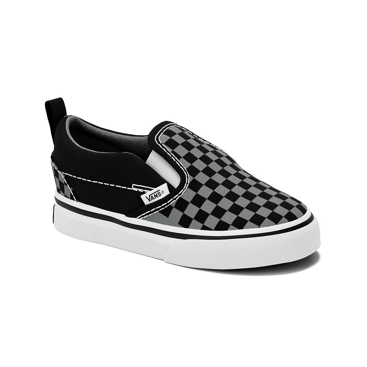 Baskets Classic Slip-On noir/gris, VANS