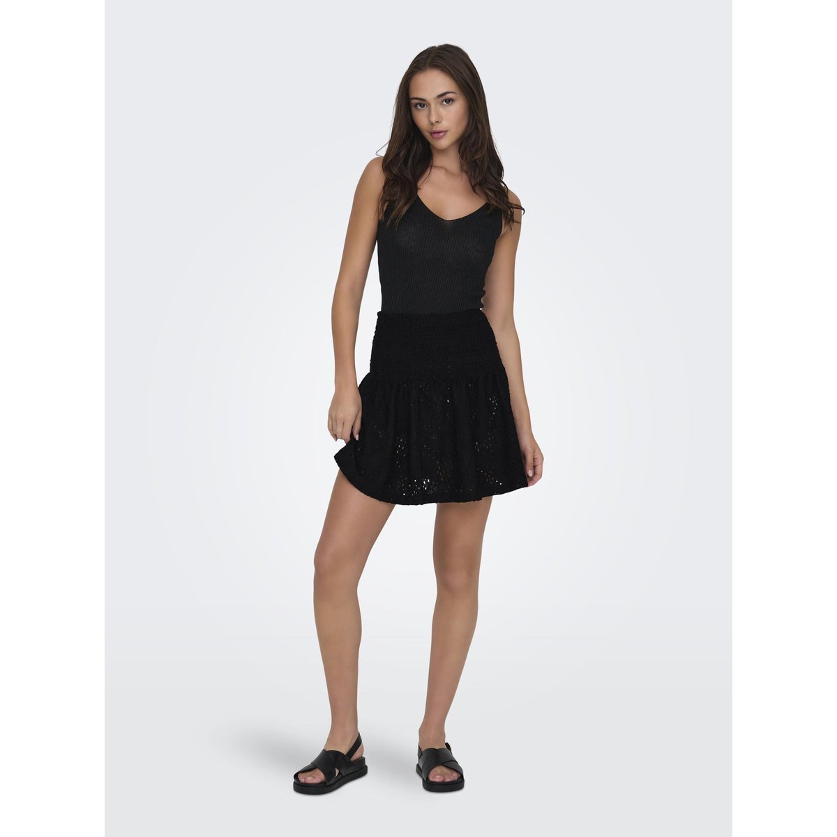 Top Bandeau black 1, ONLY