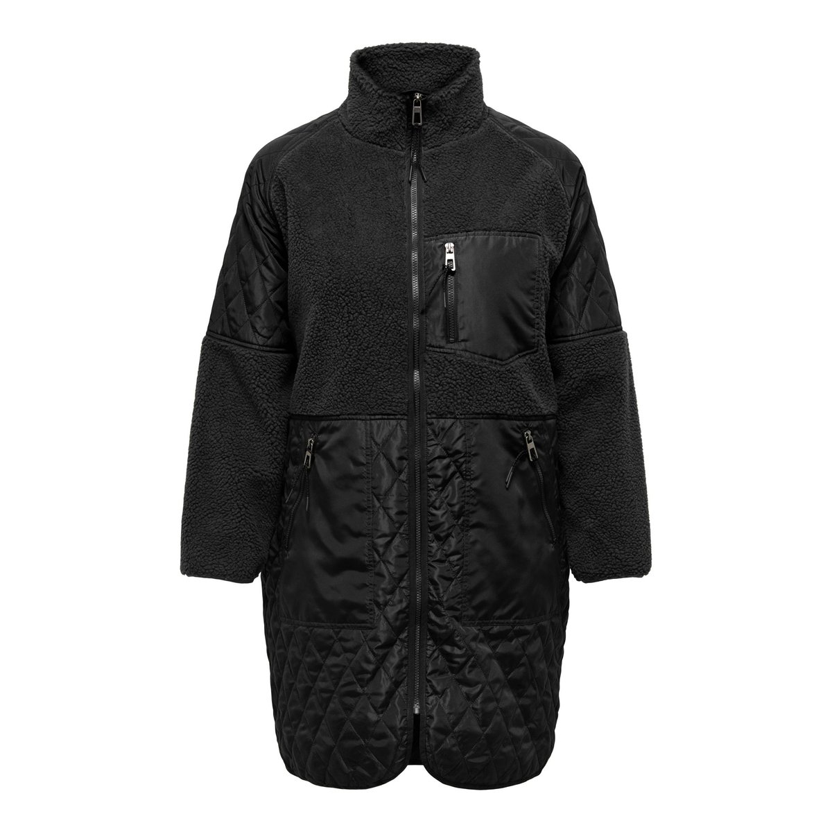 Veste En Polaire noire - black, ONLY CARMAKOMA