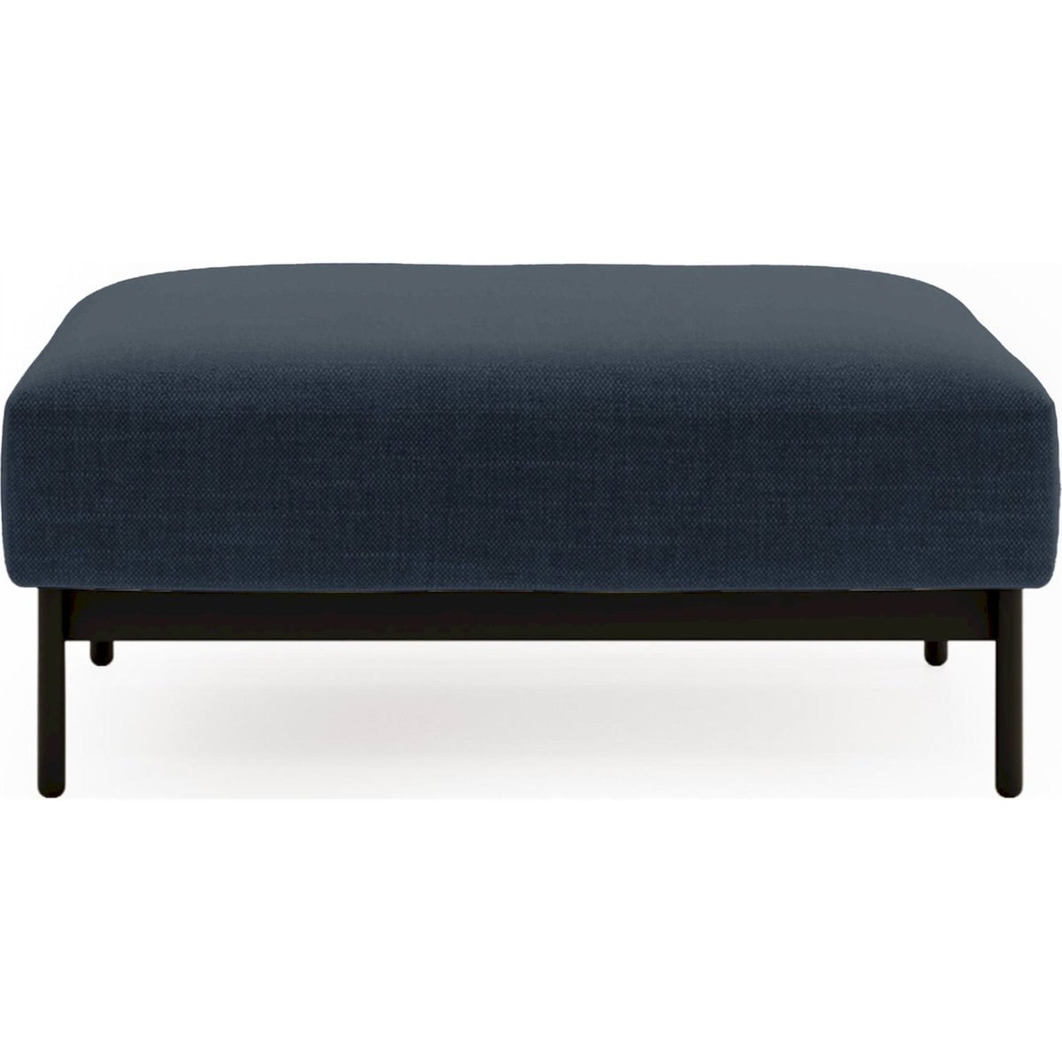 Pouf carré collection SOLIANERO bleu marine, RECOLLECTION