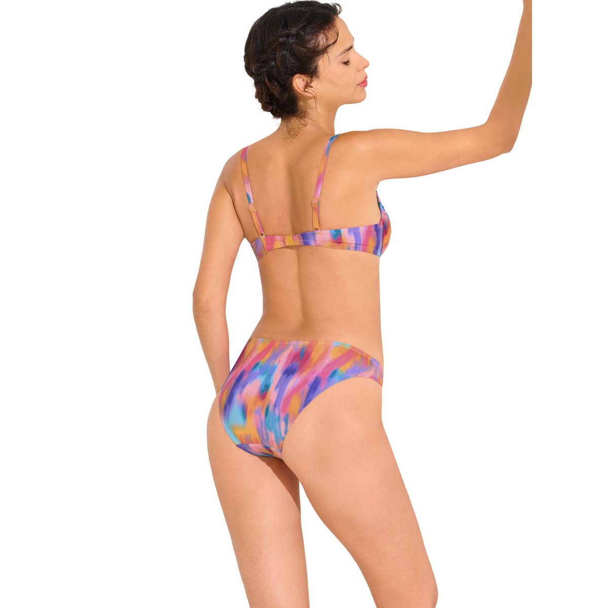 Haut maillot de bain préformé JERSEY orange, LISCA