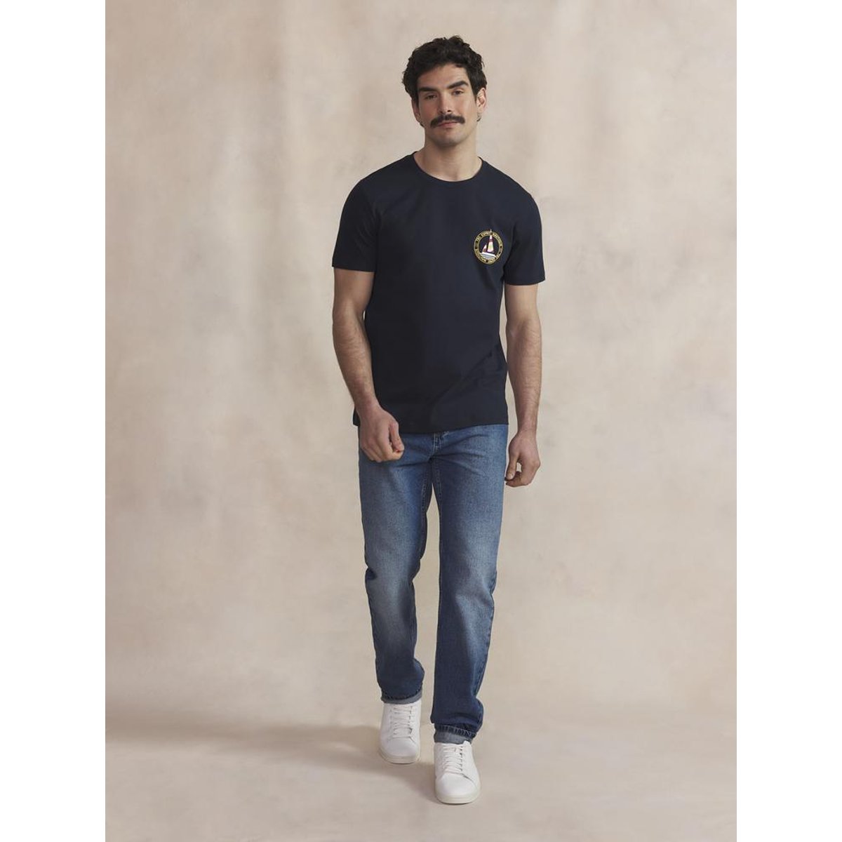 T-shirt manches courtes KYSONTEE marine, TBS