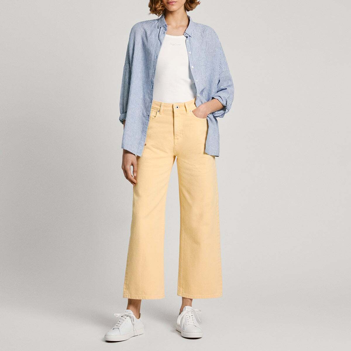 Jean Coupe Regular, Taille Haute - Lexa washed colours, PEPE JEANS