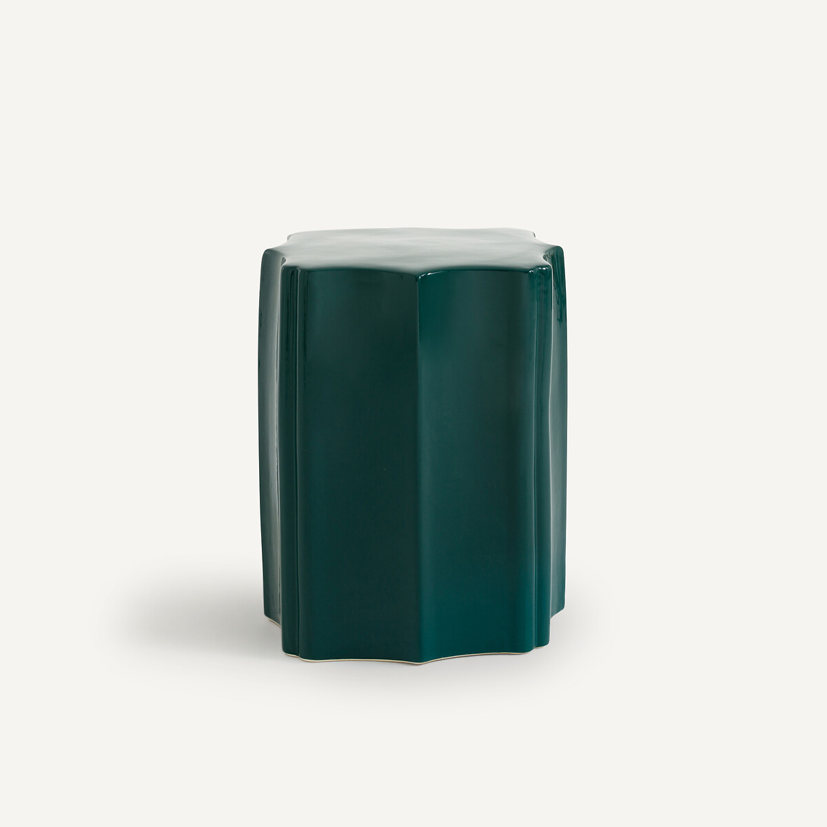 Bout de canapé en céramique, Sierro vert cèdre, AM.PM