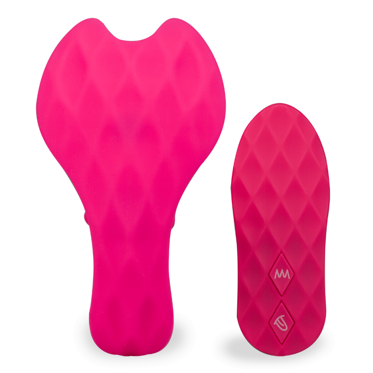 Vibromasseur spécial cunni et gode chauffant - Vibromasseur femme et couple rose, LOVE AND VIBES
