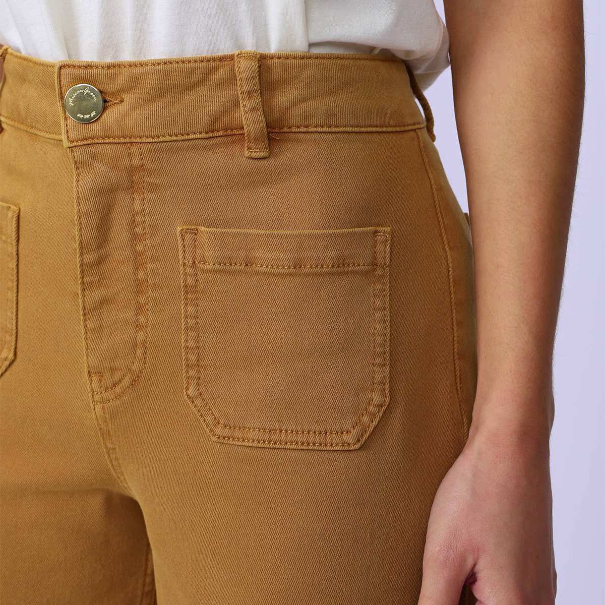 Jean bootcut Georgi camel, MISE AU GREEN