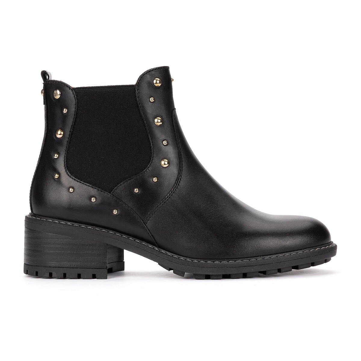Lederstiefeletten Medina schwarz, PIKOLINOS
