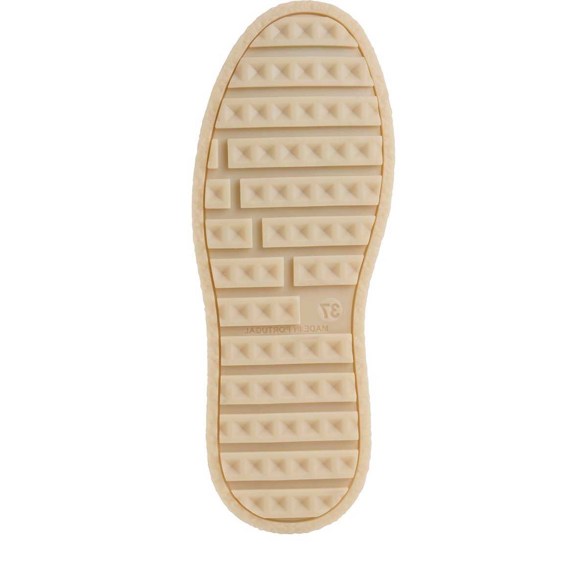 Basket en cuir marron taupe, TAMARIS